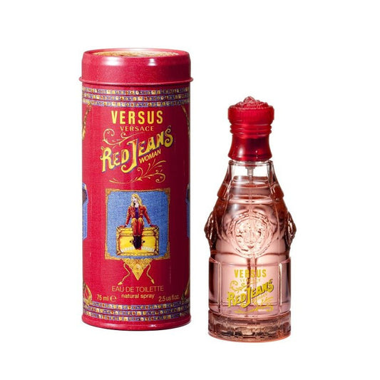 Versace Red Jeans Eau De Toilette Vaporizador 75 ml-1