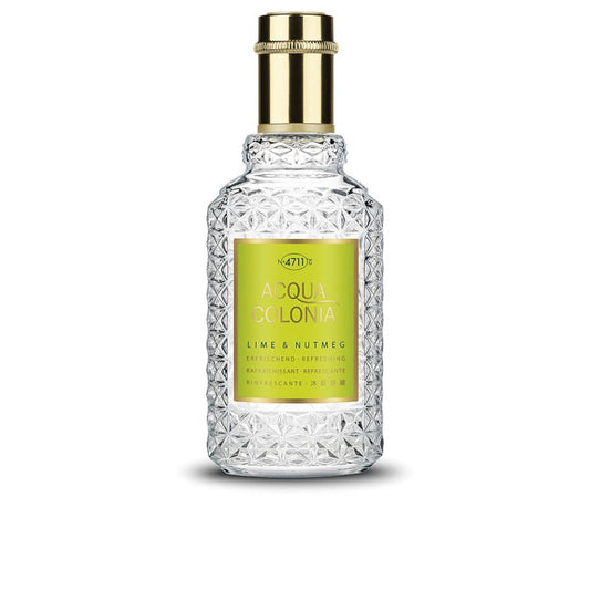 4711 Acqua Colonia Lime & Nutmeg Eau De Cologne Splash & Spray 50 ml-1