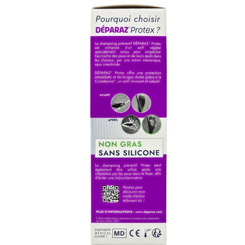 Deparaz Shampoing Preventif Protx 150ml - 2