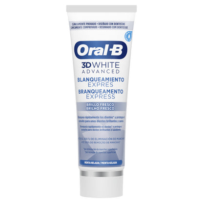 ORAL-B Pasta 3D White Express Brillo Fresco 75ml-2