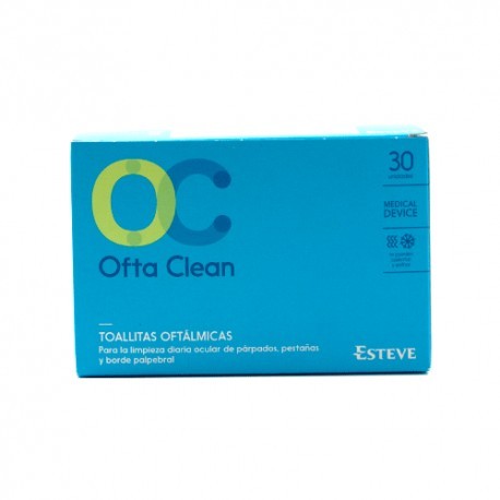 Oftaclean Toallitas Oftálmicas 30 UDS-1