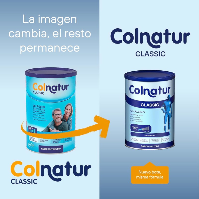 COLNATUR Classic Neutro Colágeno Soluble DUPLO 2x306g-3