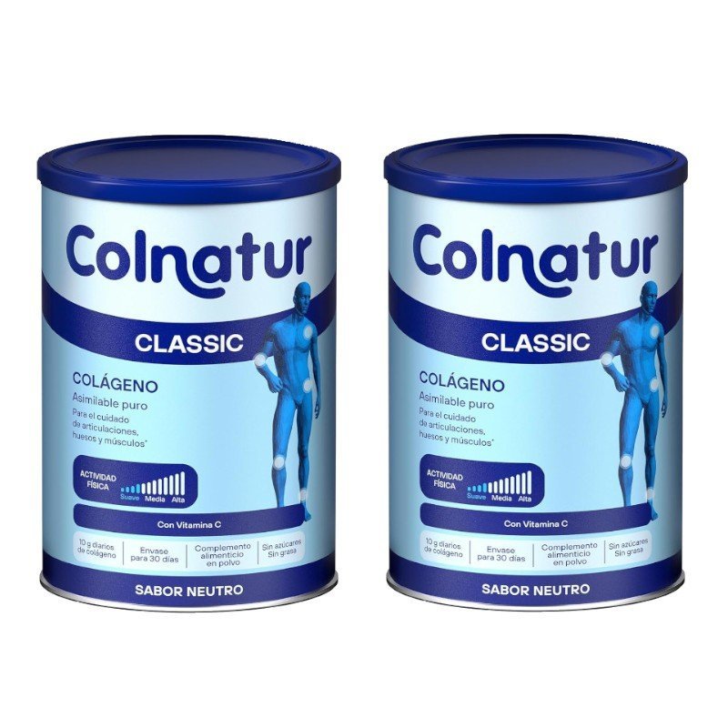 COLNATUR Classic Neutro Colágeno Soluble DUPLO 2x306g-1