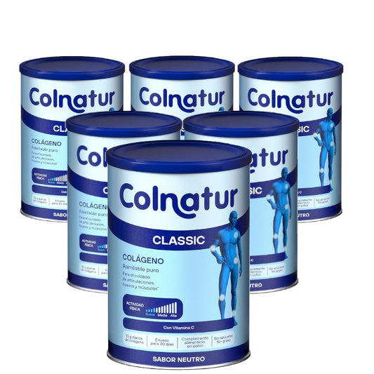 COLNATUR Collagène Soluble Neutre Classique PACK 6x306g