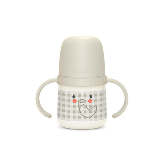 SUAVINEX Biberón Night & Day 150ml Antiderrame +4M (Beige)-1