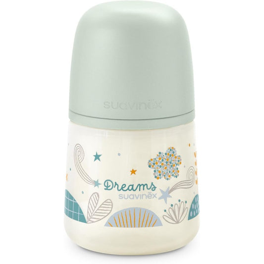SUAVINEX Biberón Clásico 150ml T1M (Dreams Verde)-1