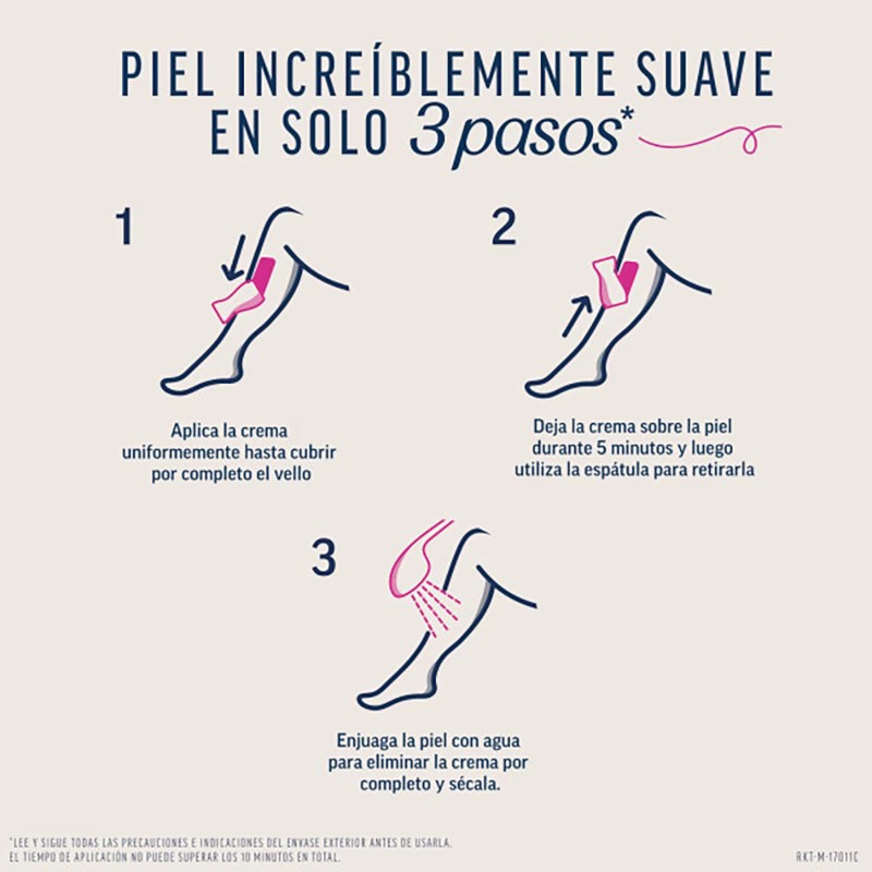 VEET Crema Depilatoria Piel Sensible 200ml-5