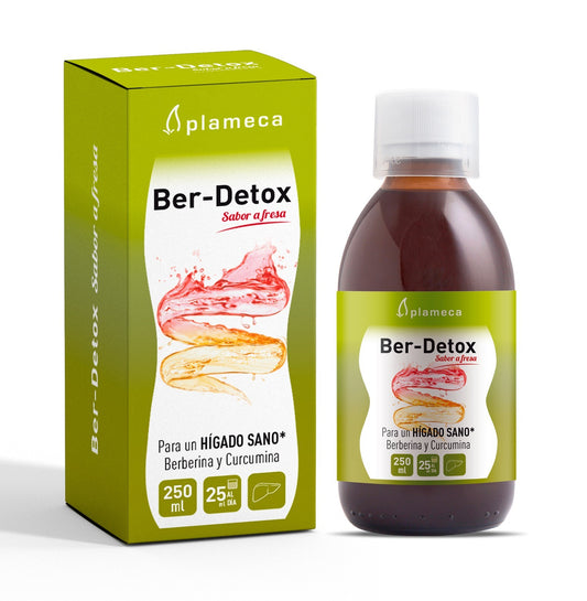 Plameca Ber-Detox Sabor Fresa 250 ml-1