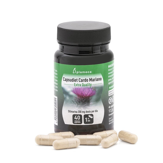 Plameca Capsudiet Cardo Mariano 40 cápsulas vegetales-1