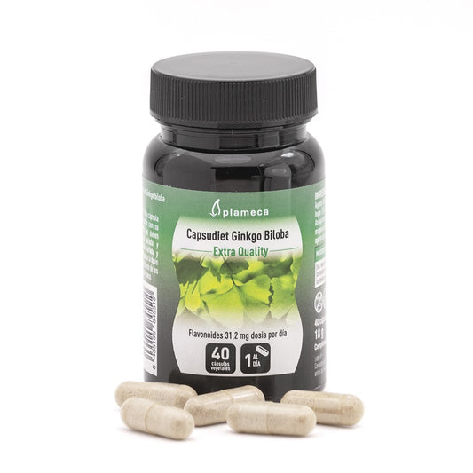Plameca Capsudiet Ginkgo Biloba 40 cápsulas vegetales-1