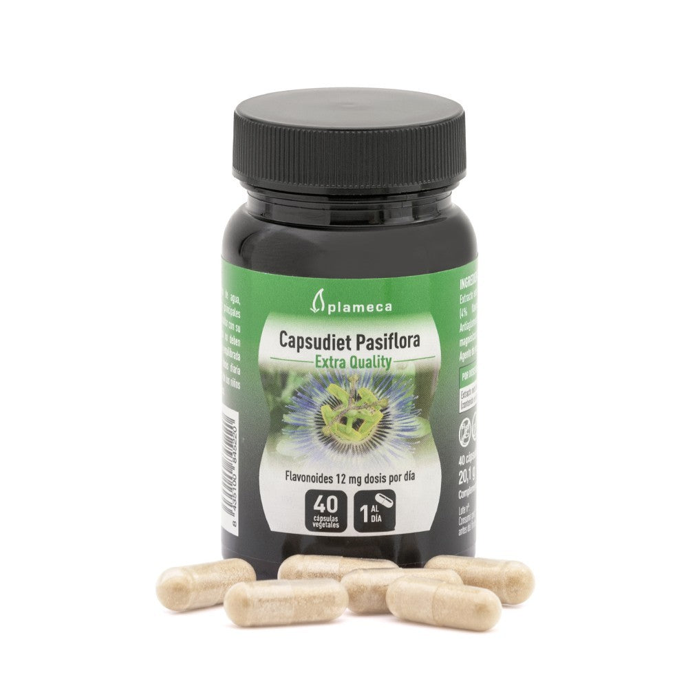Plameca Capsudiet Pasiflora 40 cápsulas vegetales-1