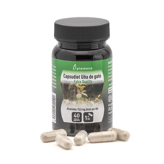 Plameca Capsudiet Uña de Gato 40 cápsulas vegetales-1