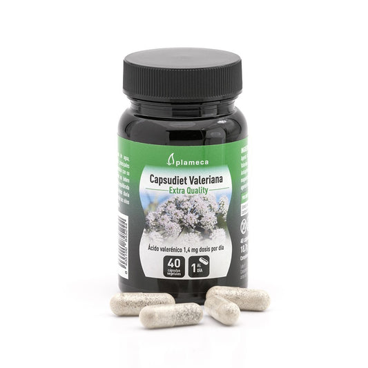 Plameca Capsudiet Valeriana 40 cápsulas vegetales-1