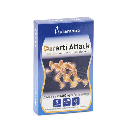 Plameca Curarti Attack 7 comprimidos-2