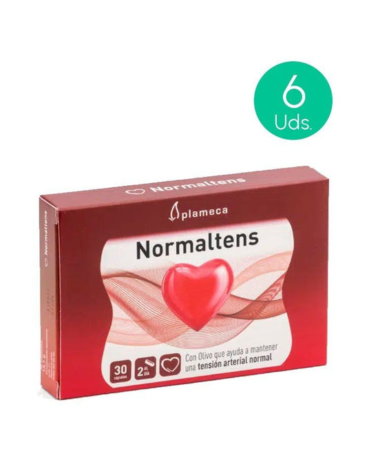 Pack 6 Plameca Normaltens 30 capsulas vegetales-1