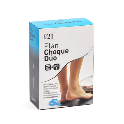 Plameca Plan Choque Dúo 20 cápsulas vegetales + 200 ml-2