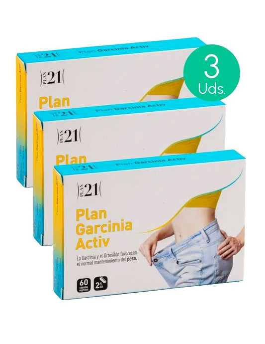 Pack 3 Plameca Plan Garcinia Activ 60 capsulas-1