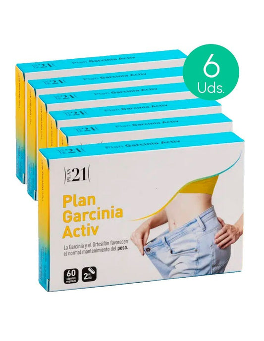 Pack 6 Plameca Plan Garcinia Activ 60 capsulas-1