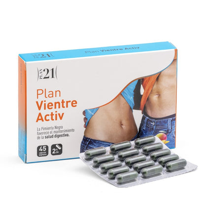 Plameca Plan Vientre Activ 45 cápsulas vegetales-1