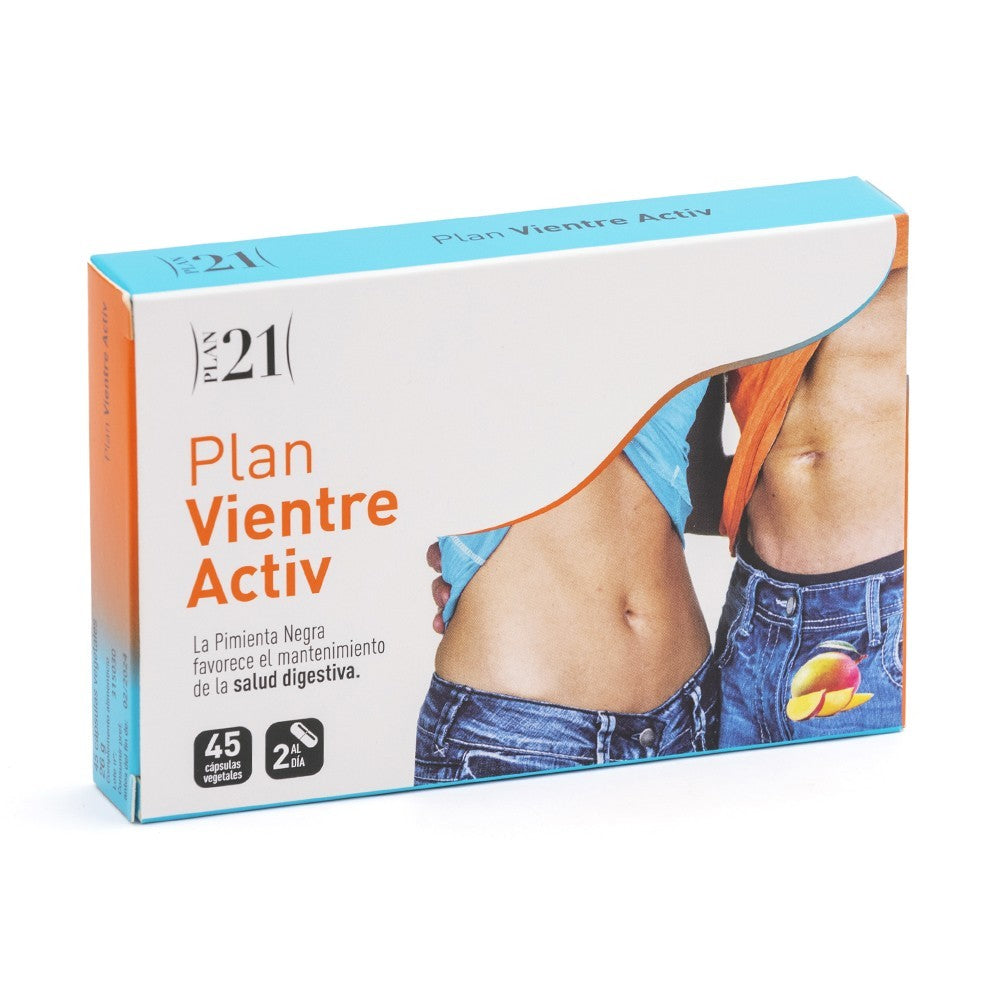 Plameca Plan Vientre Activ 45 cápsulas vegetales-2