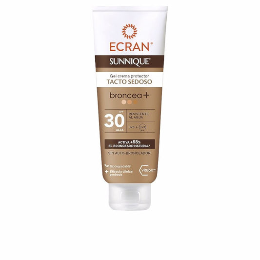 Ecran Sunnique Broncea+ Gel-Crema Spf30 250 ml-1