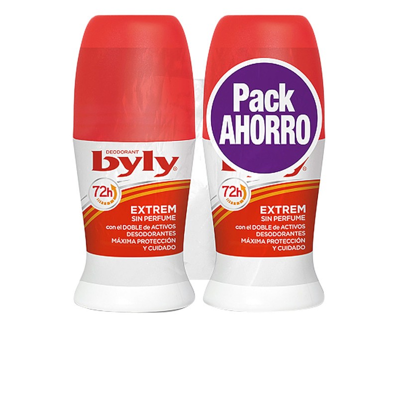 Byly Extrem 72H Desodorante Roll-On Lote-1