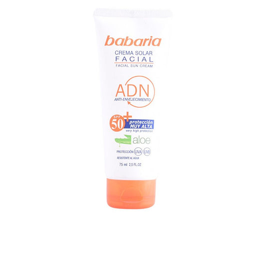 Babaria Solar Adn Crema Solar Facial Aloe Vera Spf50  75 ml-1