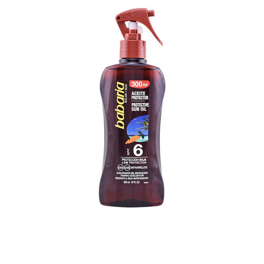 Babaria Solar Aceite De Zanahoria Vaporizador Spf6 300 ml-1