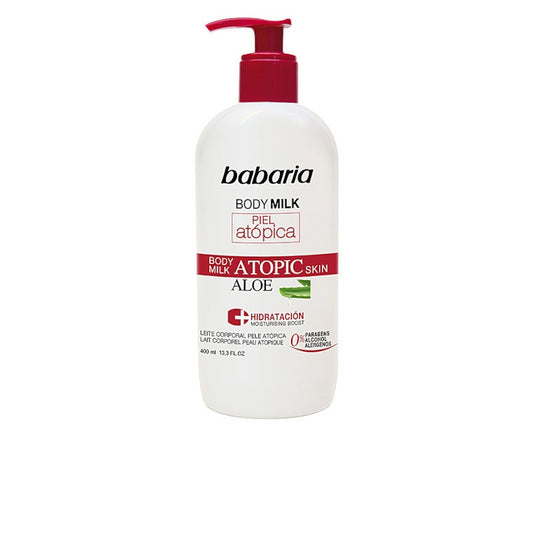 Babaria Piel Atopica Aloe Vera Body Milk 0% 400 ml-1