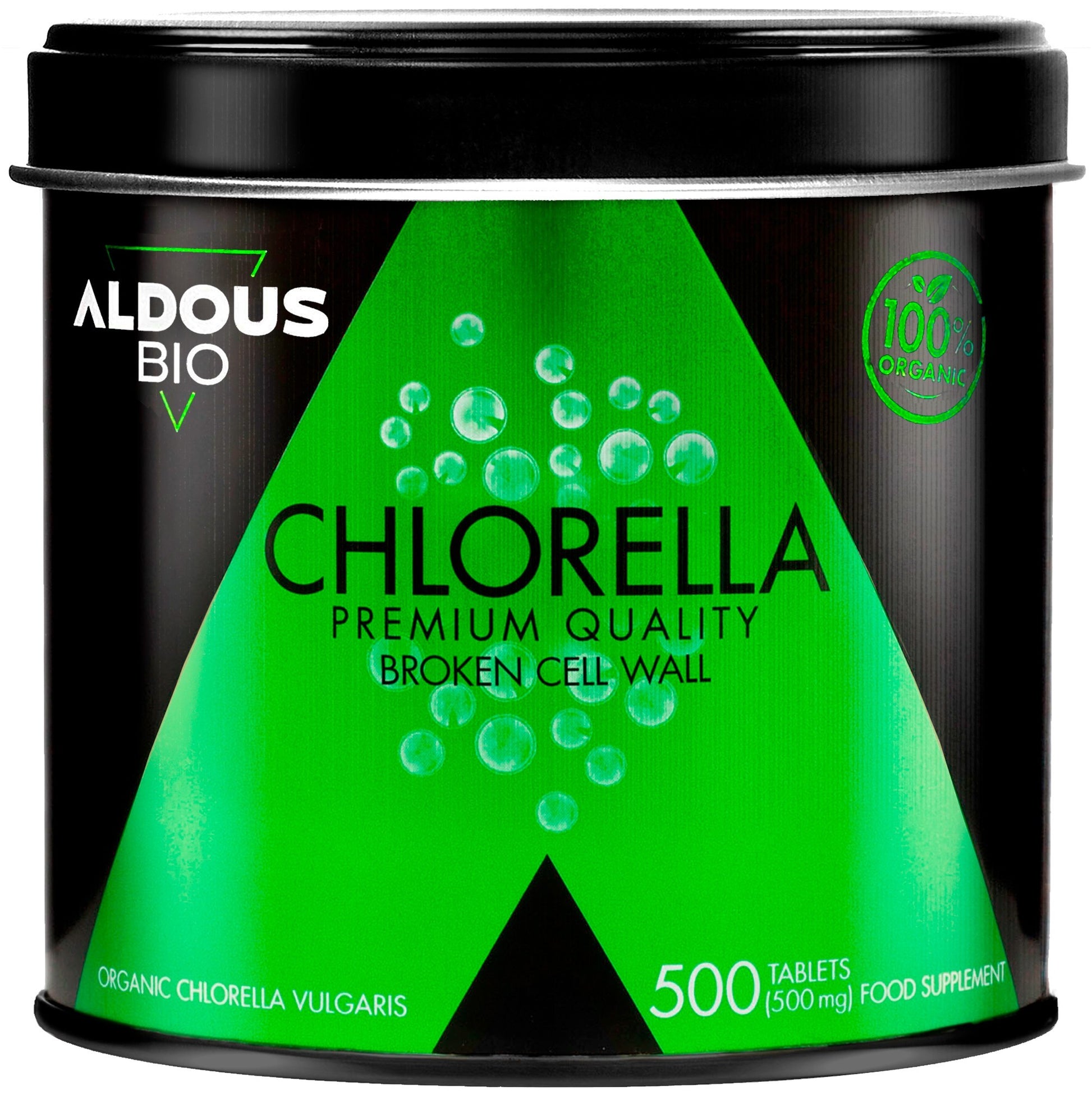 Aldous Chlorella Ecológica 1500 mg 500 comprimidos-1