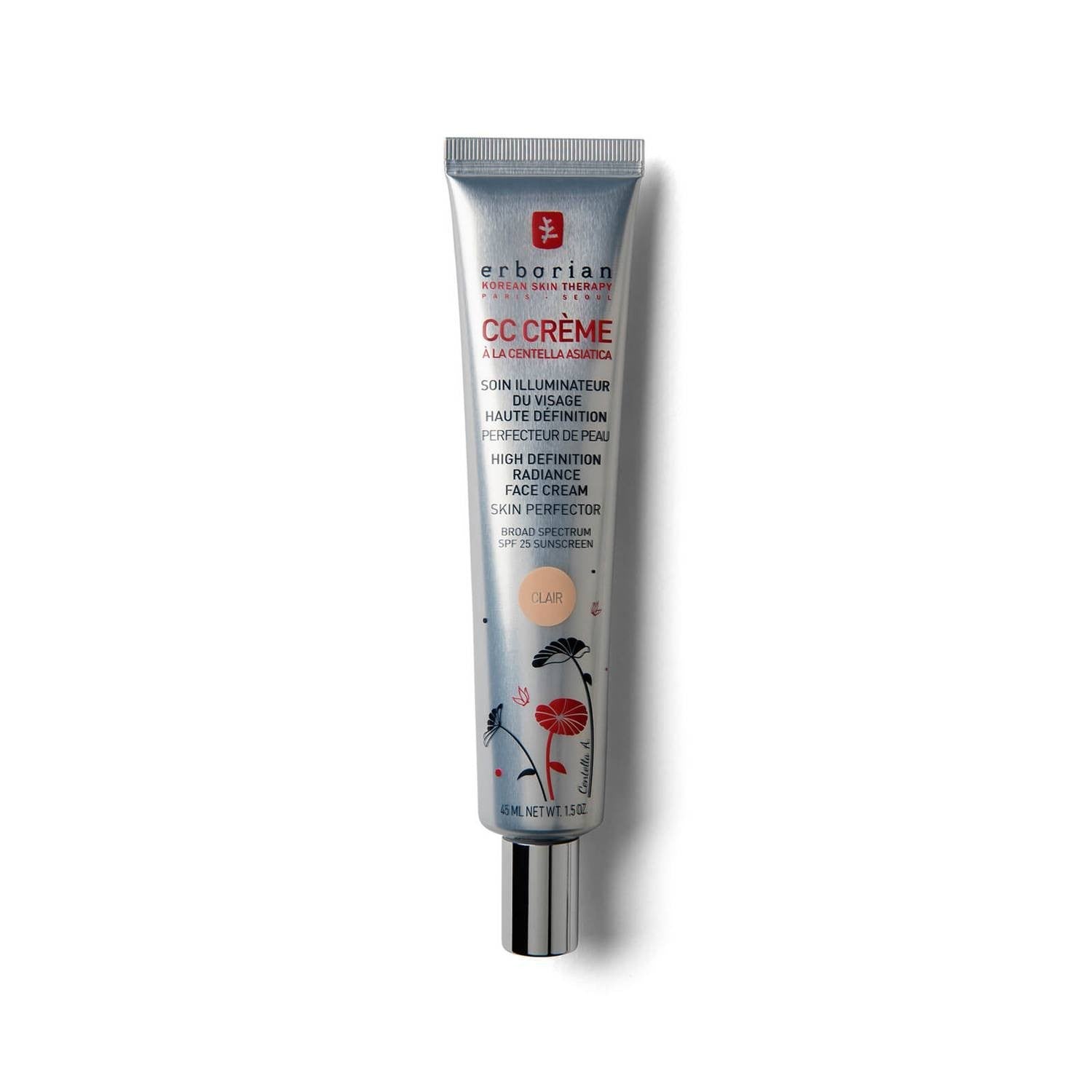 Erborian CC Cream Base Maquillaje Hidratante Tono Clair 45ml-1