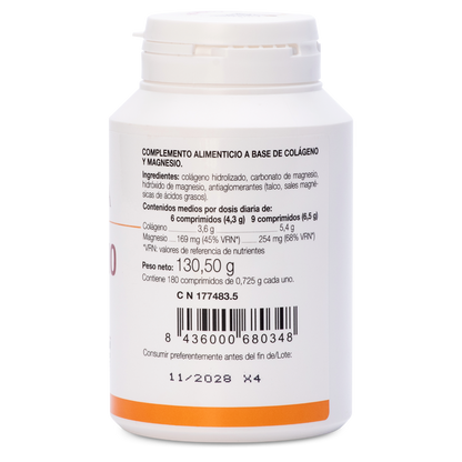 Colágeno + Magnésio LAJUSTICIA 180 comprimidos