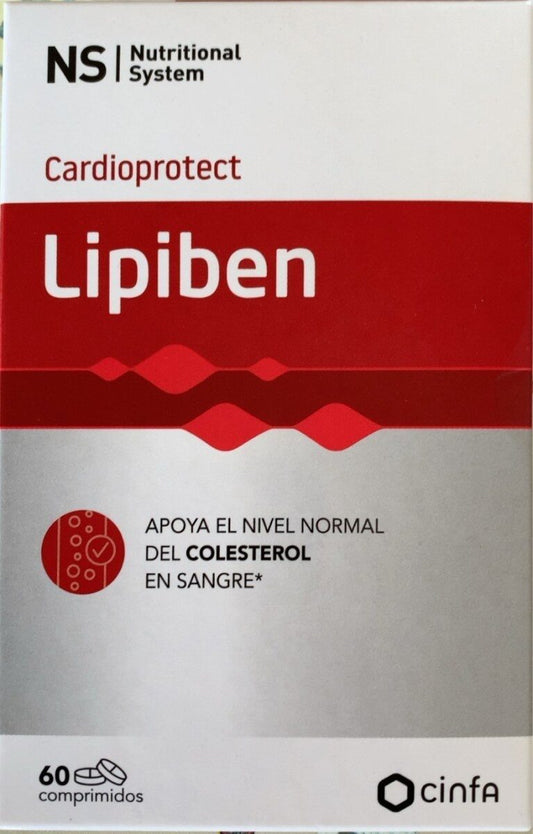 Nutritional System Cardioprotect Lipiben Complemento Alimenticio 60 cápsulas-1