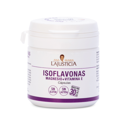 ANA MARÍA LAJUSTICIA Isoflavonas Magnesio + Vitamina E 30 Cápsulas