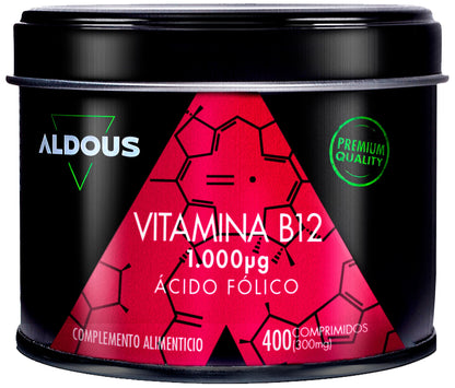 Aldous Vitamina B12 con Ácido Fólico -1