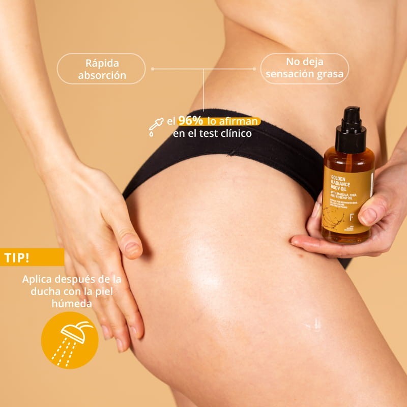 Freshly Cosmetics Golden Radiance Body Oil 100 ml-7