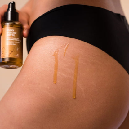 Freshly Cosmetics Golden Radiance Body Oil 200 ml-4