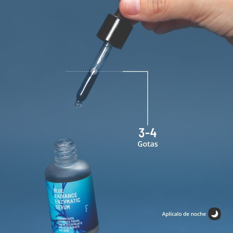 Freshly Cosmetics Blue Radiance Enzymatic Serum 30 ml-4