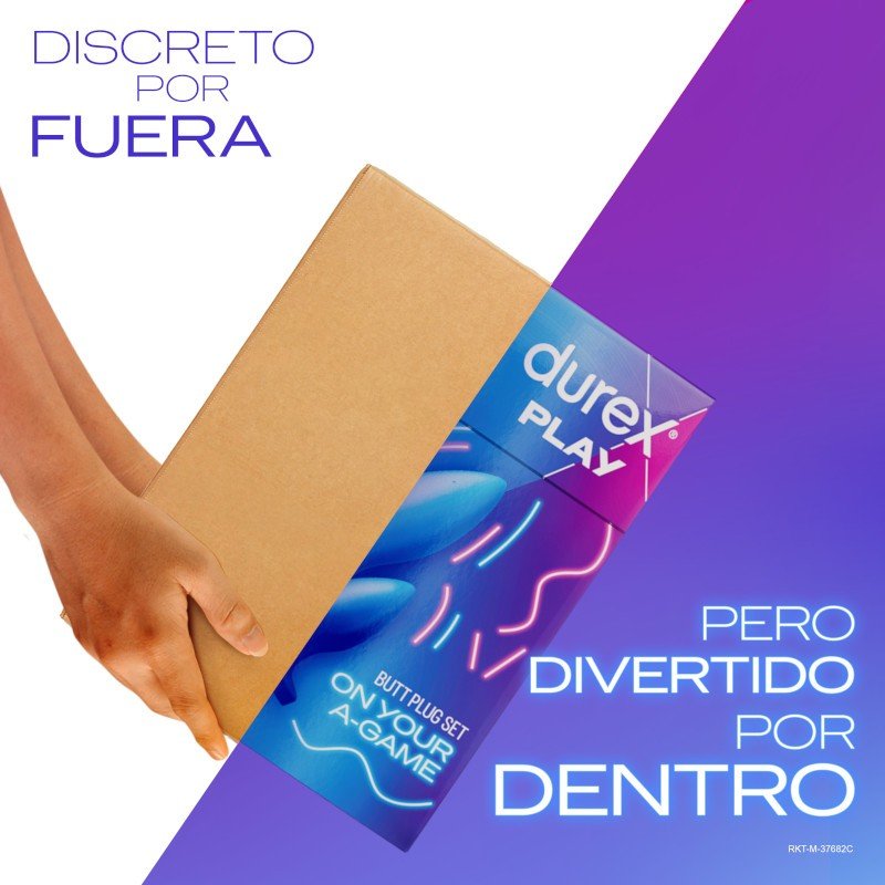 DUREX Deep & Deeper Anal Plugs Set 1 unit - farma2go DUREX Deep & Deeper Anal Plugs Set 1 unit - farma2go