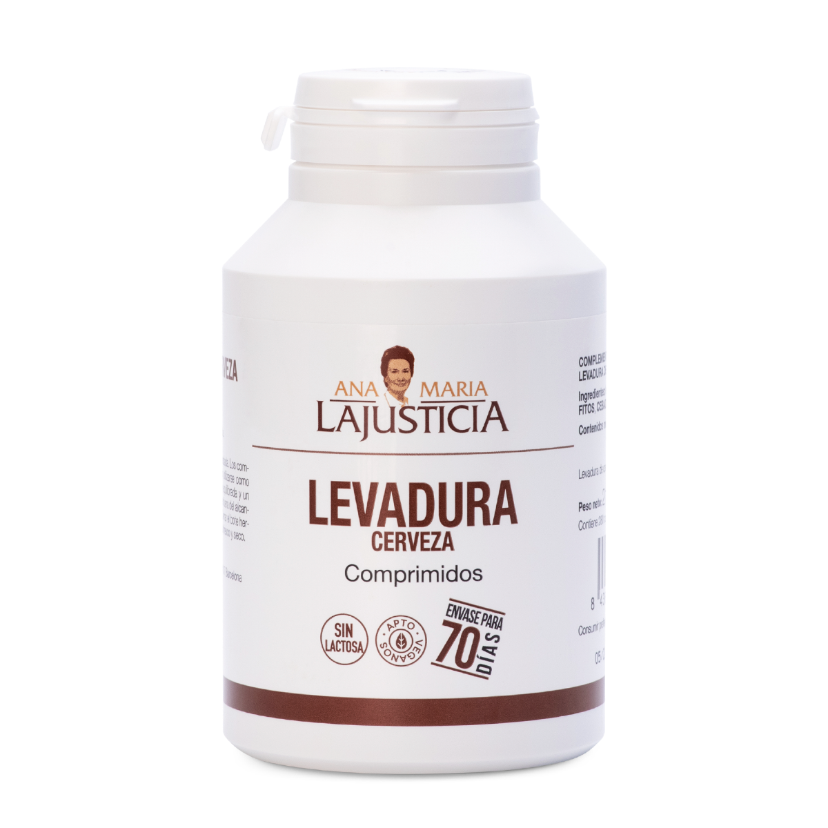 Lajusticia Levadura Cerveza 280 Comprimidos