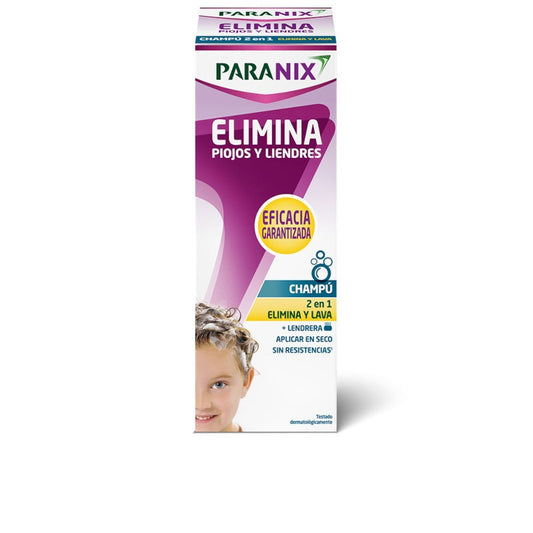 Paranix Elimina Piojos Y Liendres Champú Lote 2 Pz-1