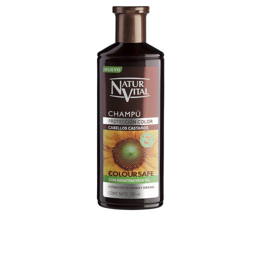 Natur Vital Champu Color Castaño 300 ml-1