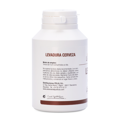 Lajusticia Levadura Cerveza 280 Comprimidos