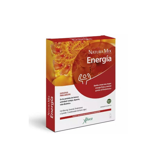 ABOCA Natura Mix Advanced Energía Fluido Concentrado 10 Frascos-1