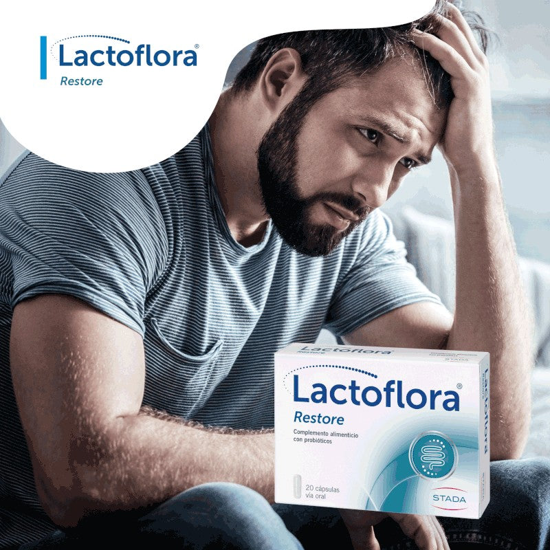 LACTOFLORA Restore Adultos 20 Cápsulas-6