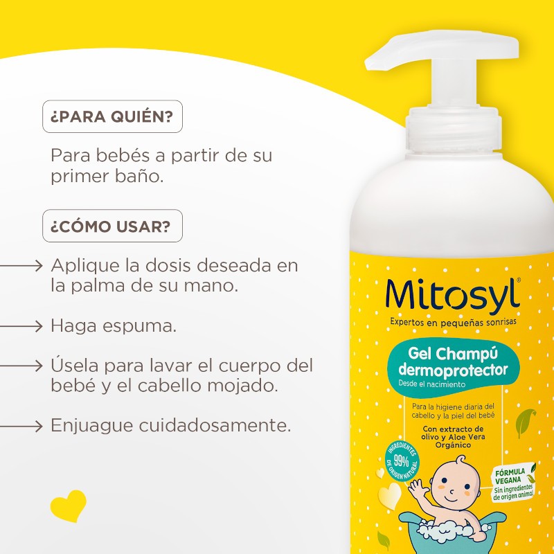 MITOSYL Gel Champú 490ml-4