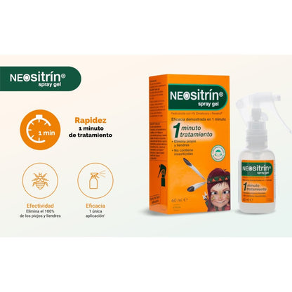 NEOSITRIN Gel Liquide Spray Anti-Poux 100 ml