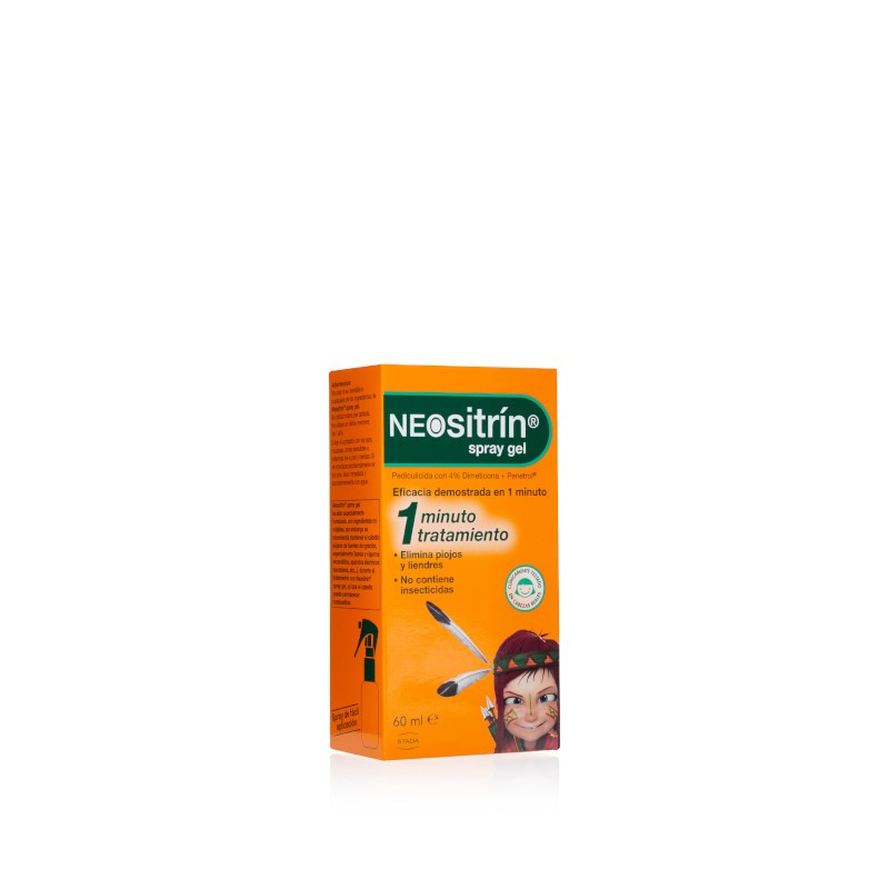 NEOSITRIN Spray Gel Líquido Antipiojos 60ml-1