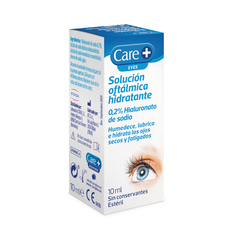 CARE+ Solución Oftálmica Hidratante Estéril 10ml-2