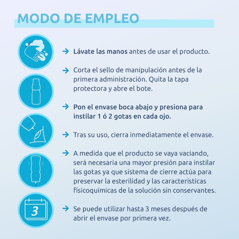 CARE+ Solución Oftálmica Hidratante Estéril 10ml-4